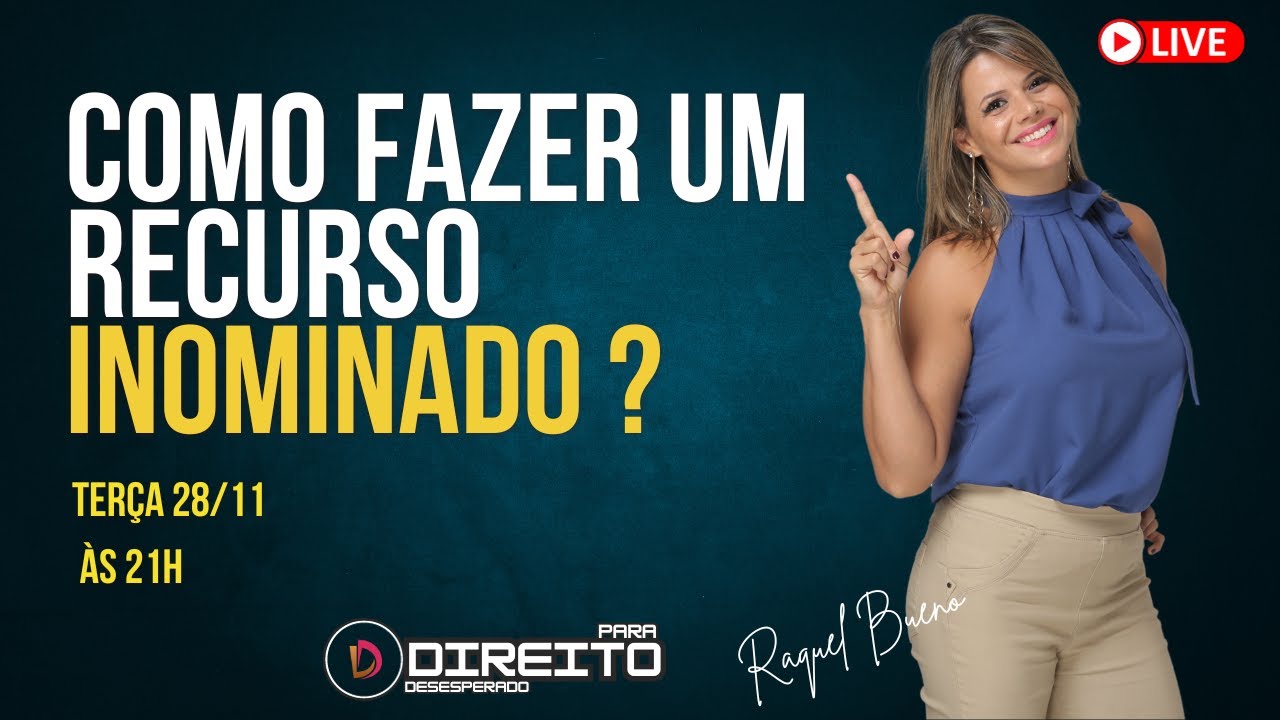 Como fazer um recurso inominado? | Direito Para Desesperado