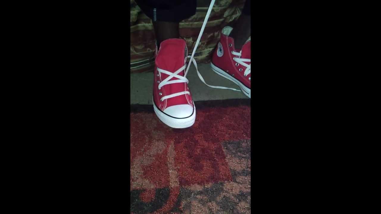How to: Inverted Pentagram Lacing