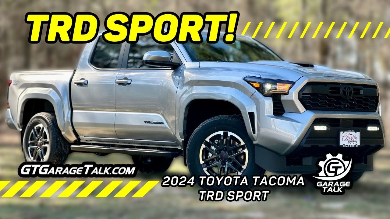 Toyota Tacoma TRD Sport 2024 года | Первый тест-драйв