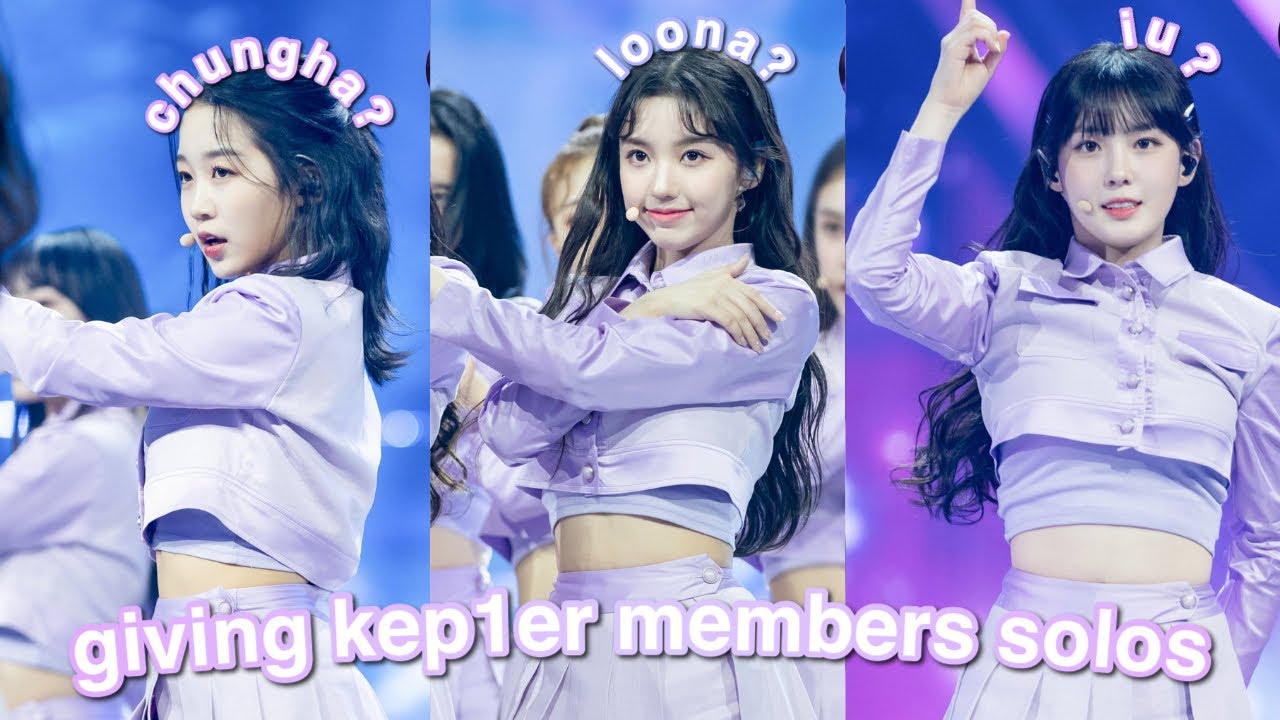 giving kep1er members kpop solos