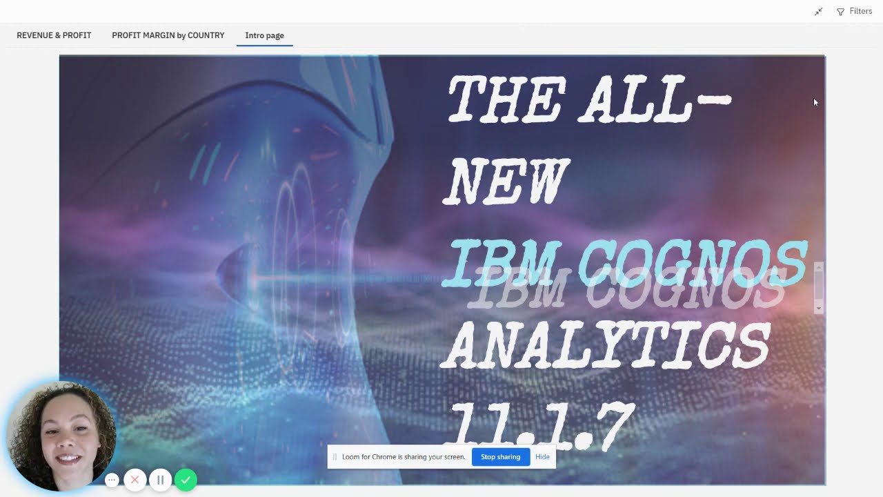 IBM Cognos 11.1.7- Revenue Analytics
