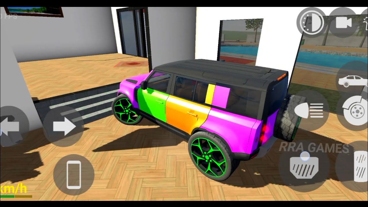 Franklin Order Buy Modified Defender Gadi Wala Game Car Game Indian Car Simulator Game! RRA GAMES#57