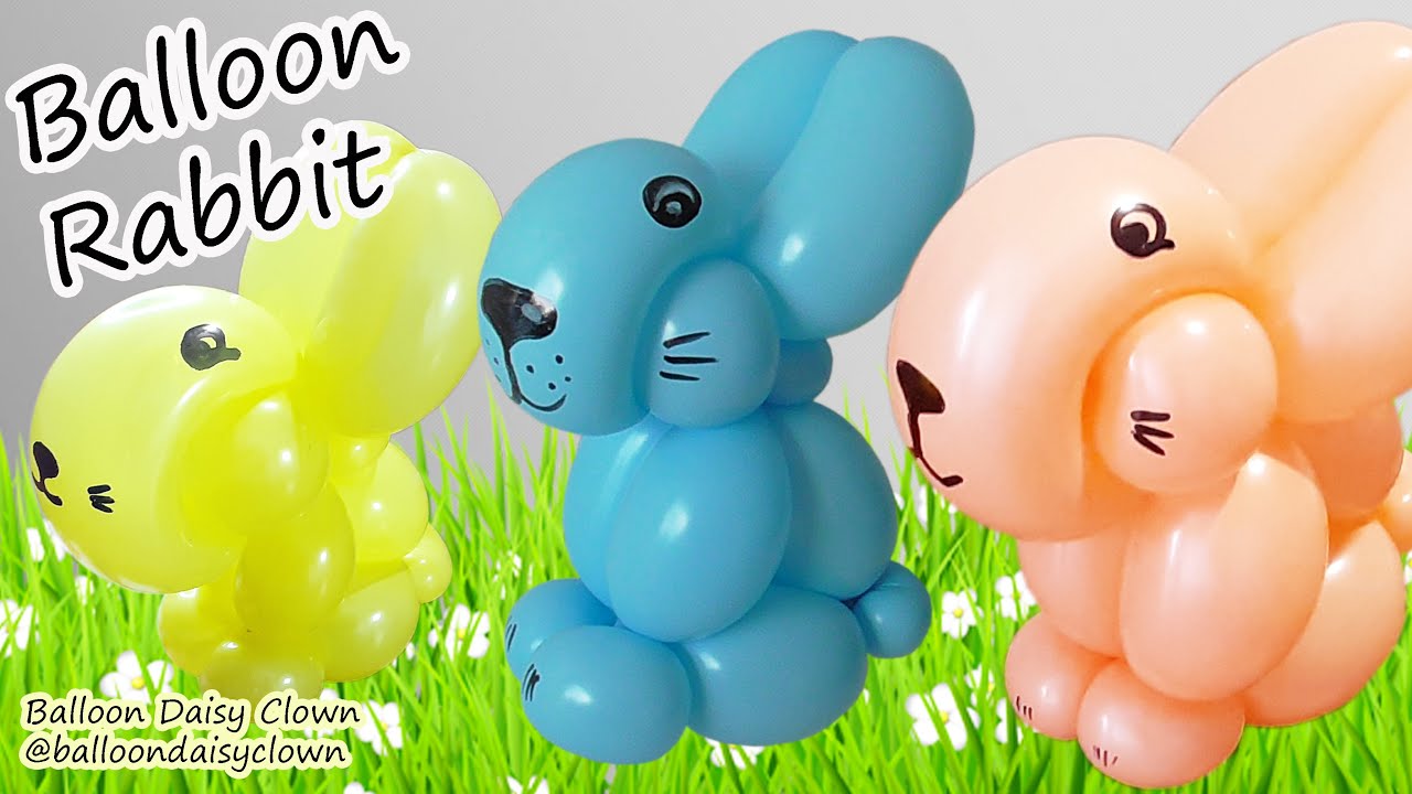 Balloon Bunny - Balloon Animals for Beginners DIY