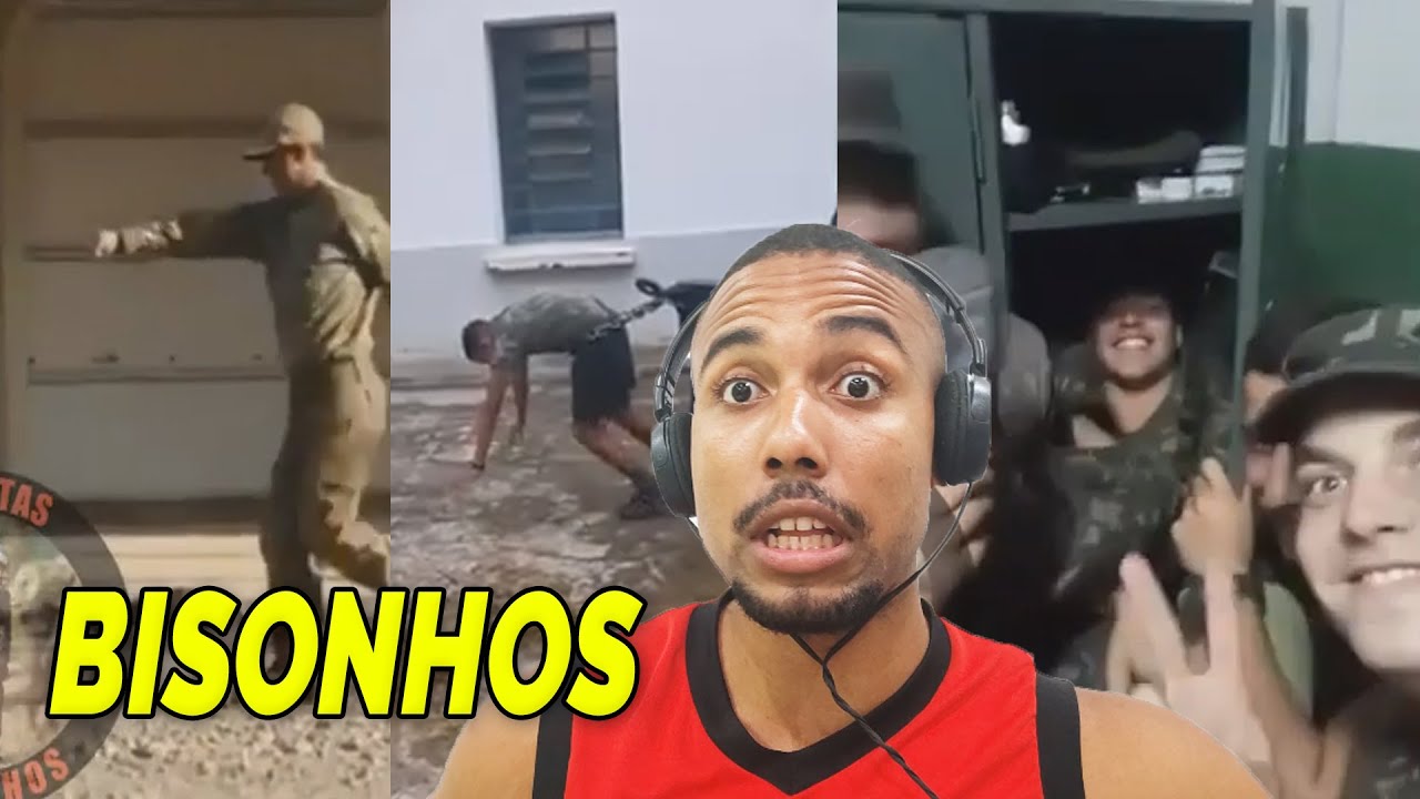 REAGINDO AOS RECRUTAS BISONHOS| CATONHO TV