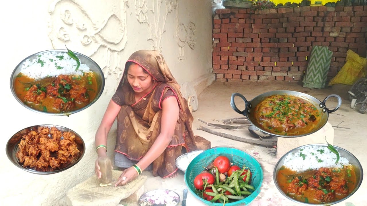 मुंह में घुल जानें वालीं बेंसन कि रसेदार सब्जी || Tredisnal Village Style Besan ki sabji Recipe 