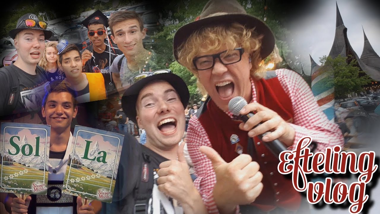 EFTELING 9PF VLOG - DO RE MI MET GINO EN JURGEN FREILICH | GOOCHELSHOW MET ALI!