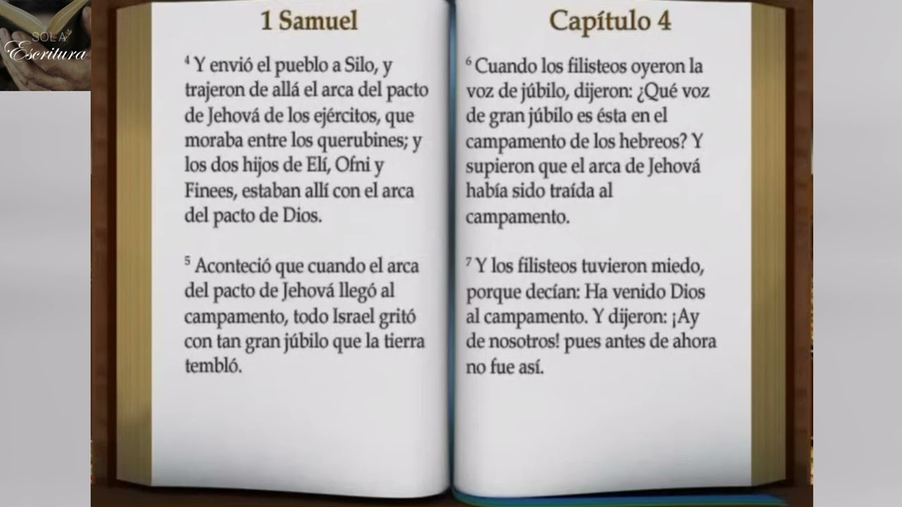 📖Libro de 1 de Samuel  (La Biblia Para Escuchar y Leer)