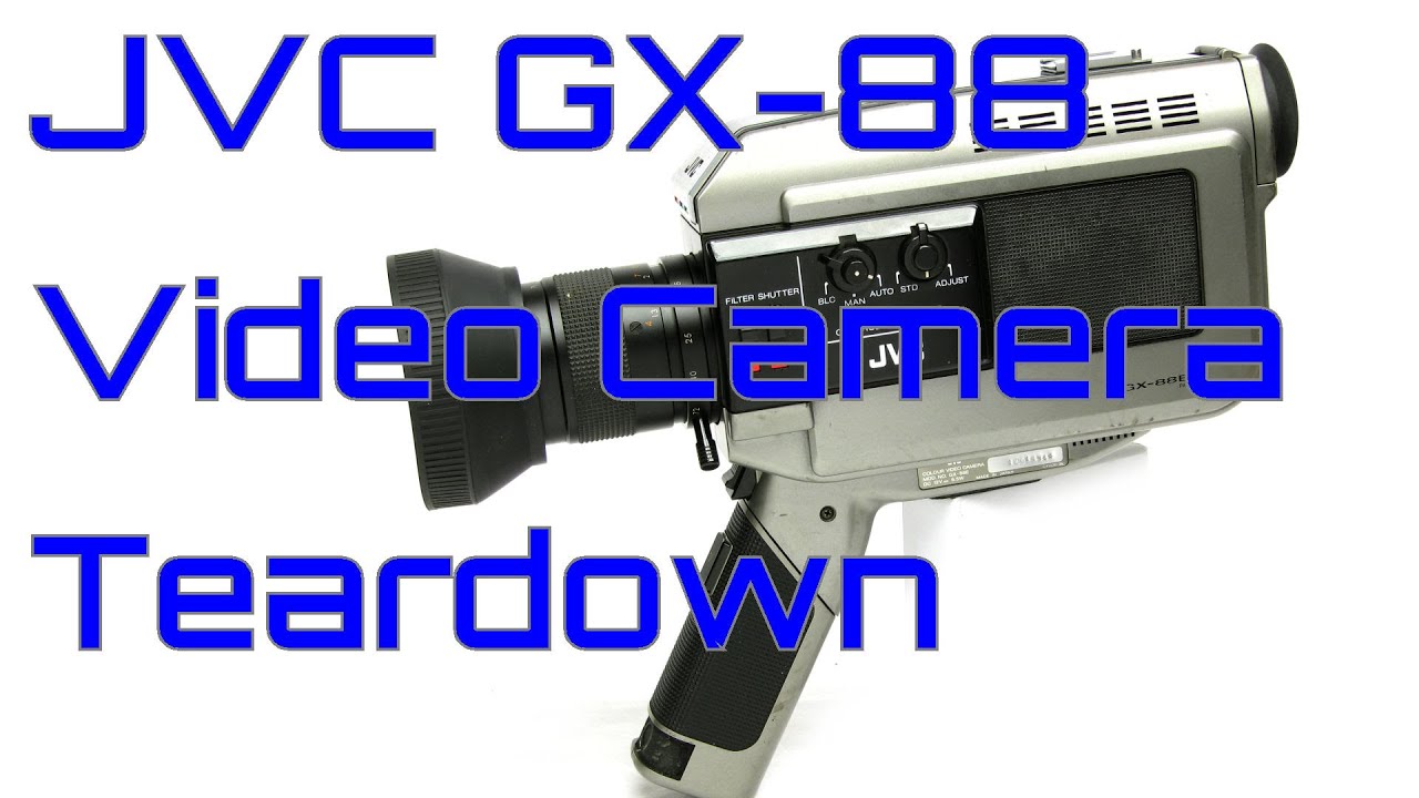 EW0177 - JVC GX-88 Video Camera Teardown