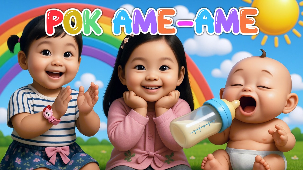 LAGU ANAK TERBARU POK AME AME CILUKBA &hearts; LAGU BALITA INDONESIA LUCU