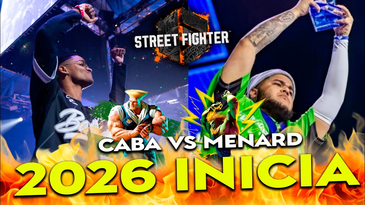 As&iacute; comienza MenaRD el 2026 en Street Fighter 6: ESTREPITOSO | MENARD VS CABA | SF6