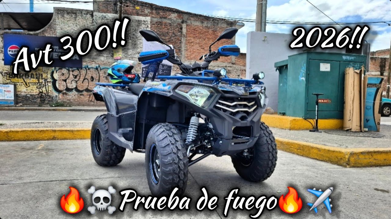 🔥☠️NUEVA ✈️🔥ATV 300 DE #ITALIKA🔥 PROBANDO LA BESTIA🔥🔥✈️ REVIEW!!! 2026