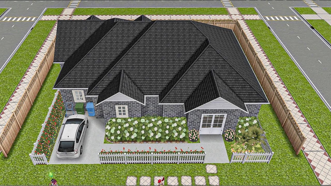 Sims Freeplay - Three Bedroom Family Home Build