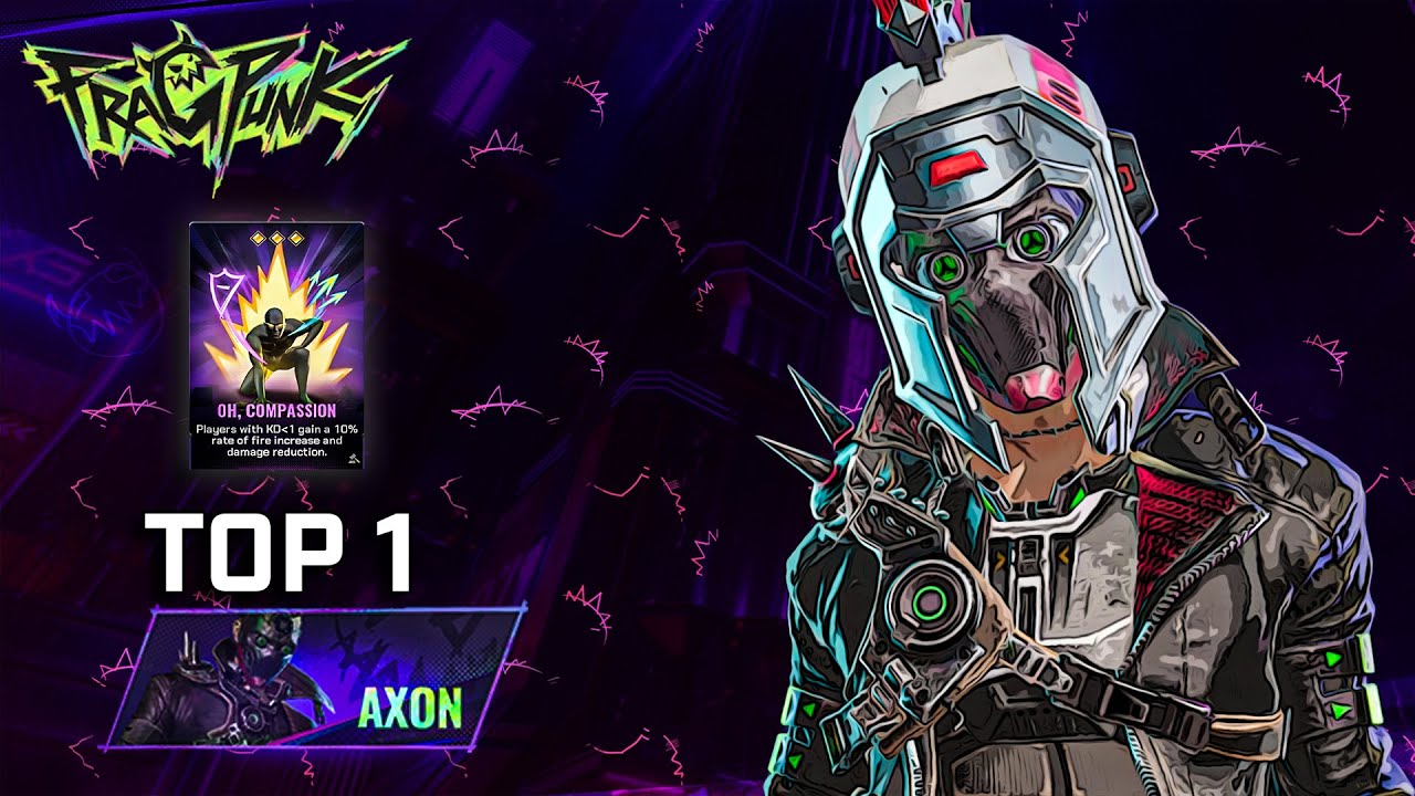TOP #1 GLOBAL AXON ! Kyu - FRAGPUNK PRO GAMEPLAY