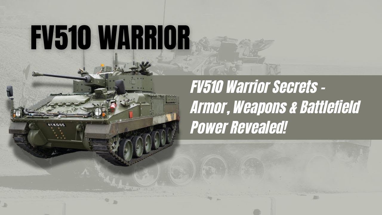 Bojowy w&oacute;z piechoty FV510 Warrior &ndash; historia, specyfikacje i wsp&oacute;łczesna rola bojowa