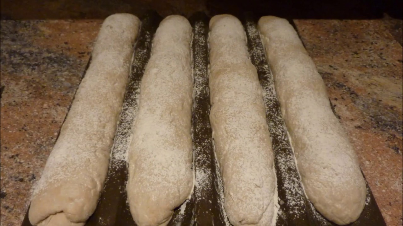 Baguettes de pain de campagne par 