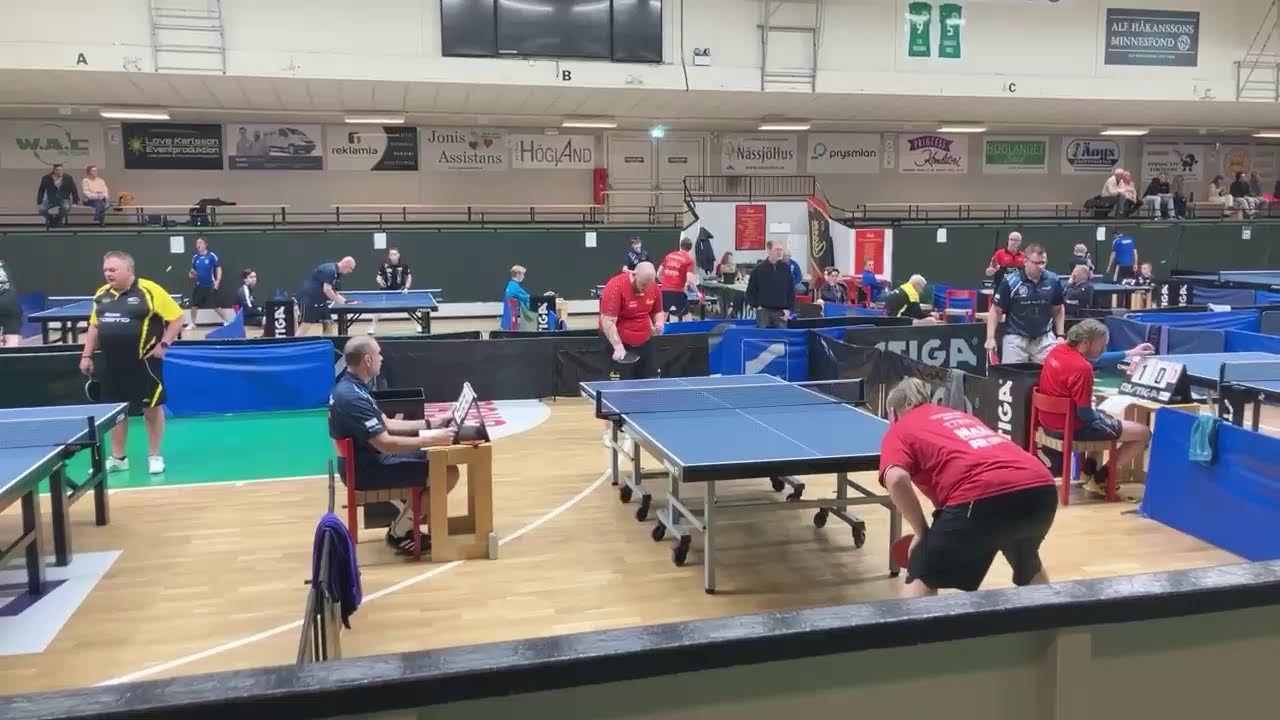 Clipper spelen Herrar Öppen gruppspel Tobias Hansson vs Linus Ferm