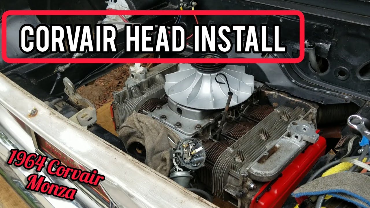 1964 Corvair Head Install (Giving the Corvair Head)