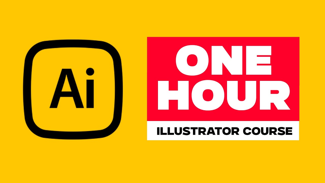 How To MASTER Adobe Illustrator In 1 Hour!!