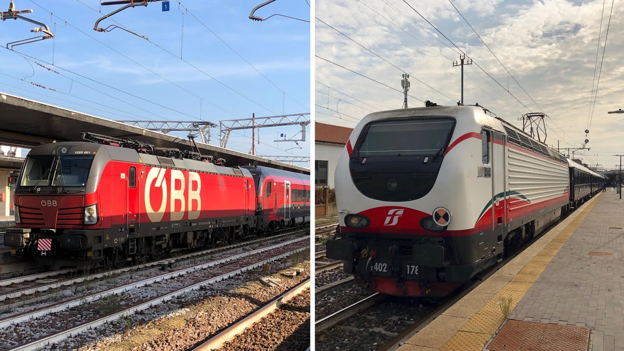 PRIME VECTRON SUI RAILJET 2.0, VSOE E ALTRO A VENEZIA SANTA LUCIA!!