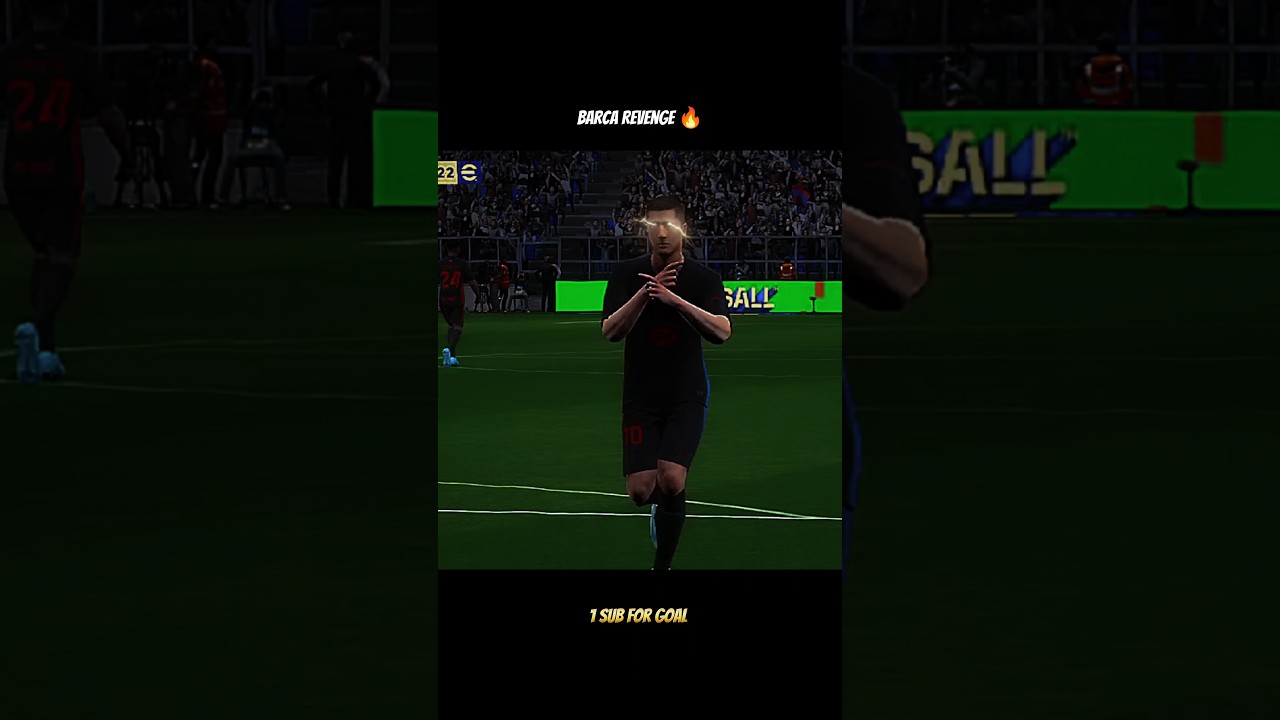 BARCA 💙❤️ Revenge 🔥💀#efootball #efootball2025 #peslive #efootball2024