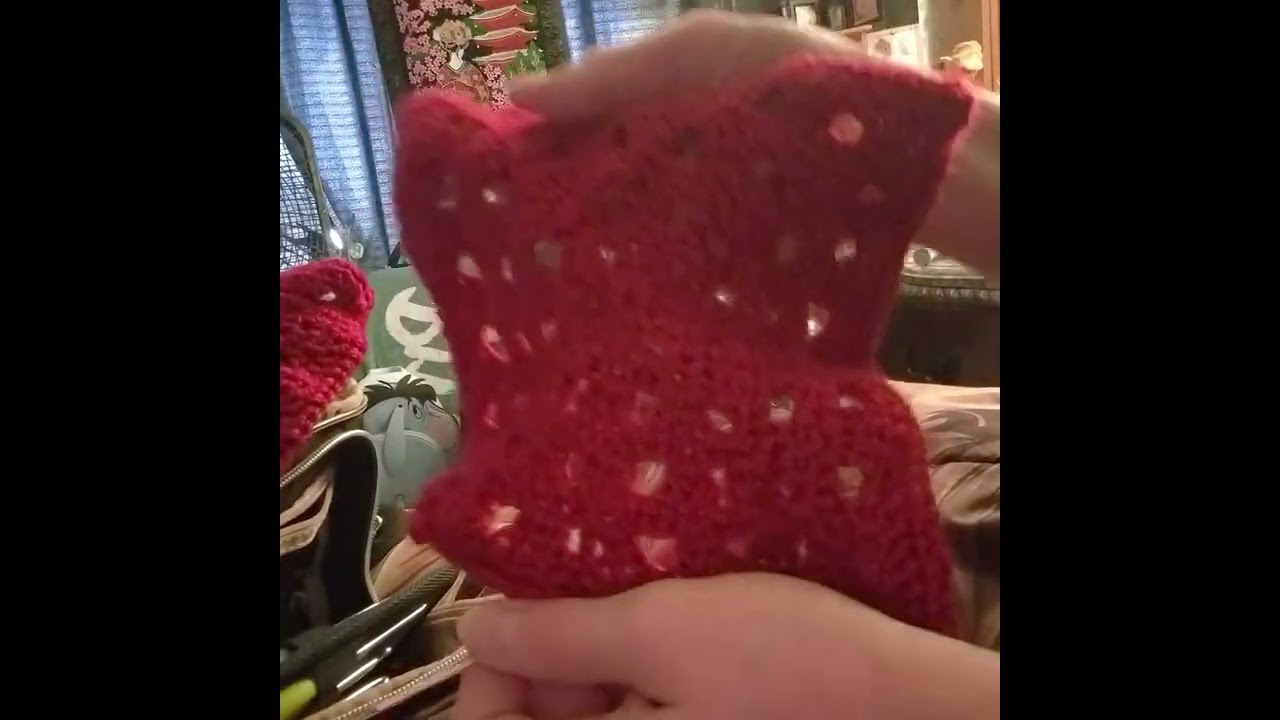 Joining My Four Granny SquaresBirthstone Blanket For The month of January.Also  My Vacation Scarf. 