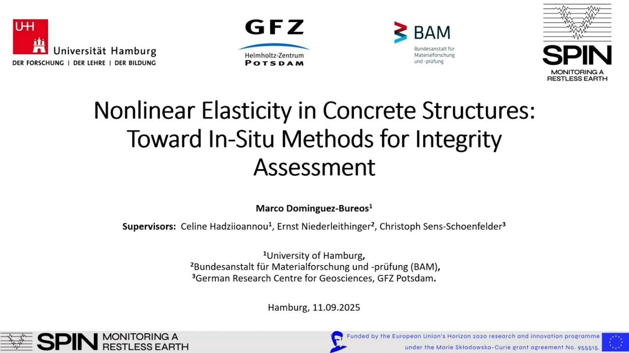 Marco Dominguez - Nonlinear Elasticity in Concrete Structures: Methods for Integrity Assessment