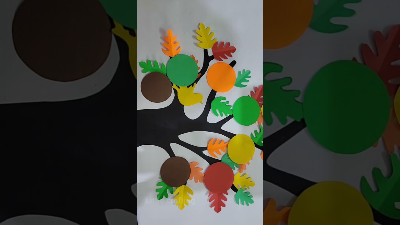 How to make family tree/Diy School project/How to make your own simple family tree/Paper family tree