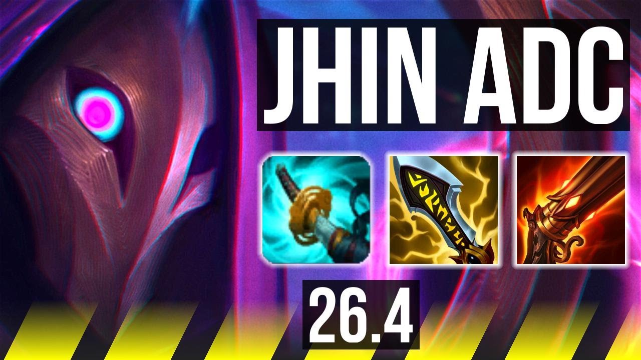 JHIN & Soraka vs MISS FORTUNE & Pyke (ADC) | 95K damage, 5k gold comeback | KR Master | 26.4