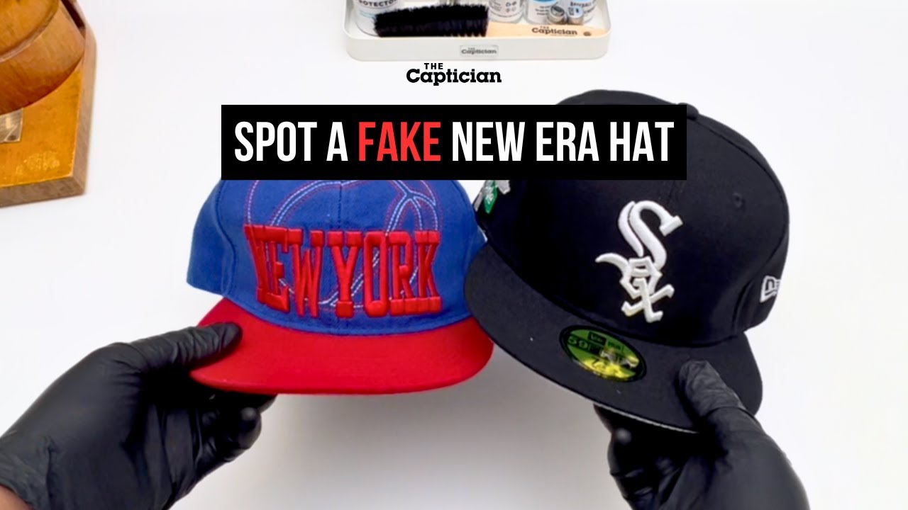 How to Spot a Fake New Era 59FIFTY | Real vs Fake Fitted Hat Comparison