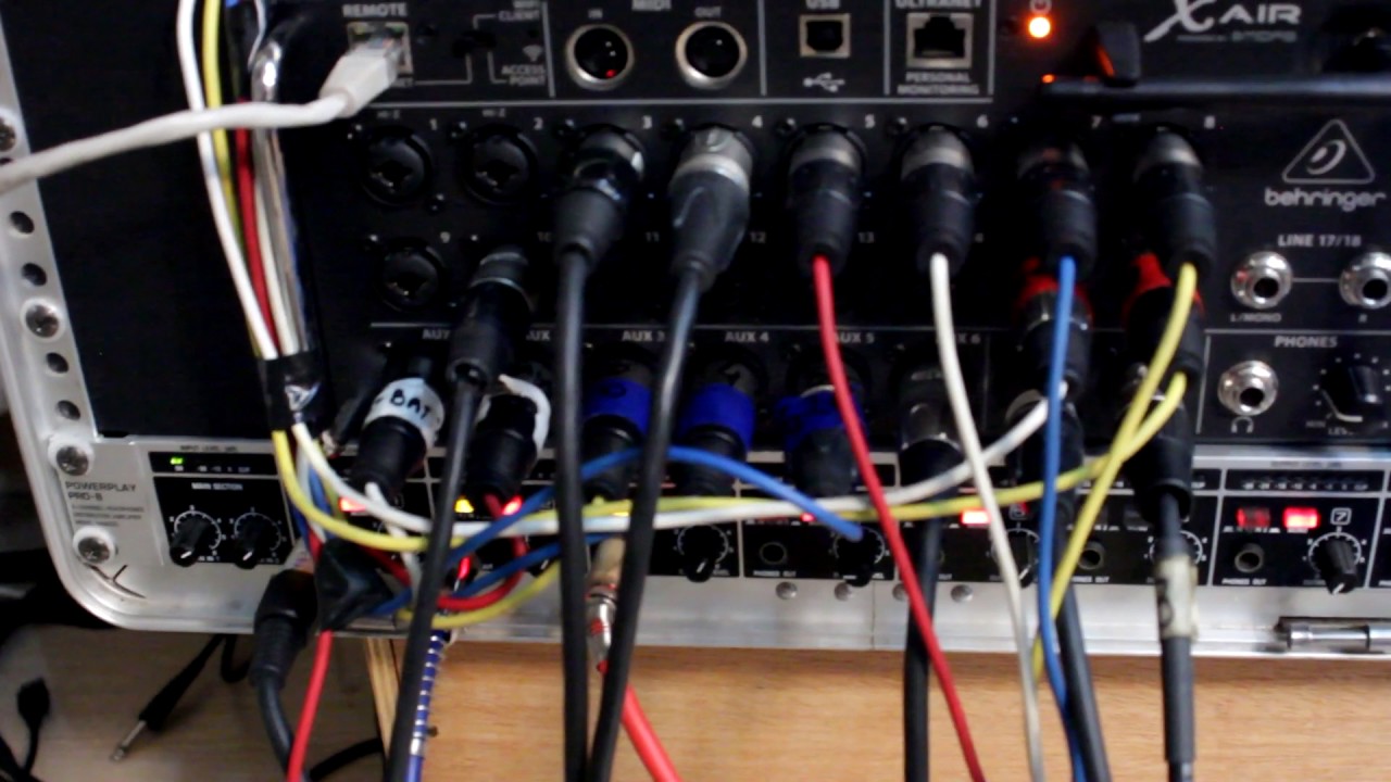 Demonstração Behringer Xair  xr18