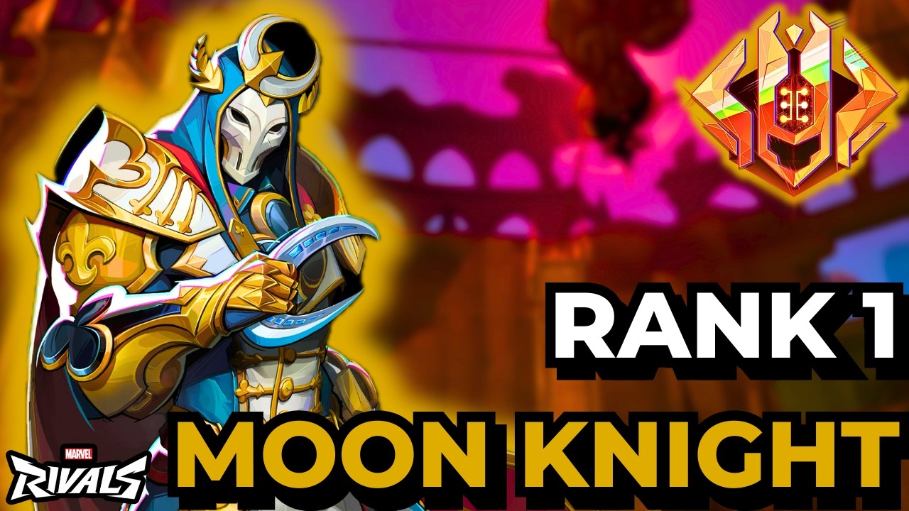 RANK 1 Moon Knight | мaverycк | Marvel Rivals Season 6.5