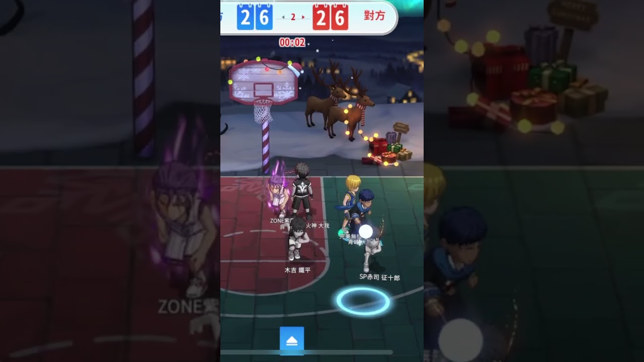 《黑子的籃球》 青峰蓋ZONE火神大招