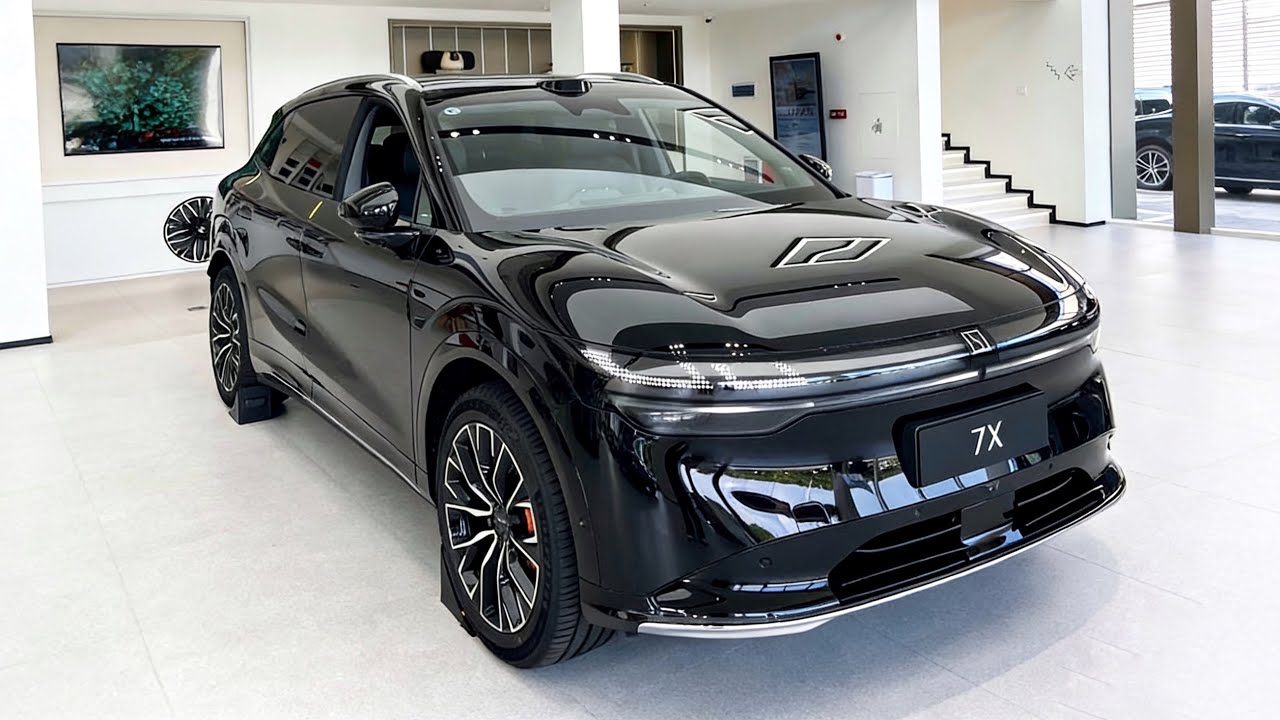 Обзор нового электромобиля Geely Zeekr 7X Ultra 4WD EV 2026 года выпуска с запасом хода 715 км и ...
