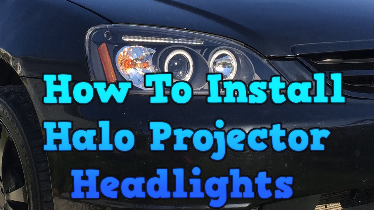 2002 Honda Civic - How To Install Halo Projector Headlights