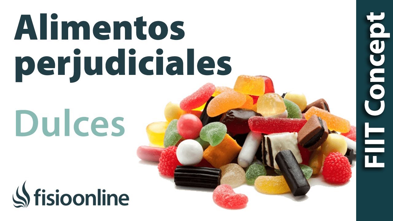 Alimentos perjudiciales para tu espalda - Dulces - Hidratos de carbono de absorción rápida