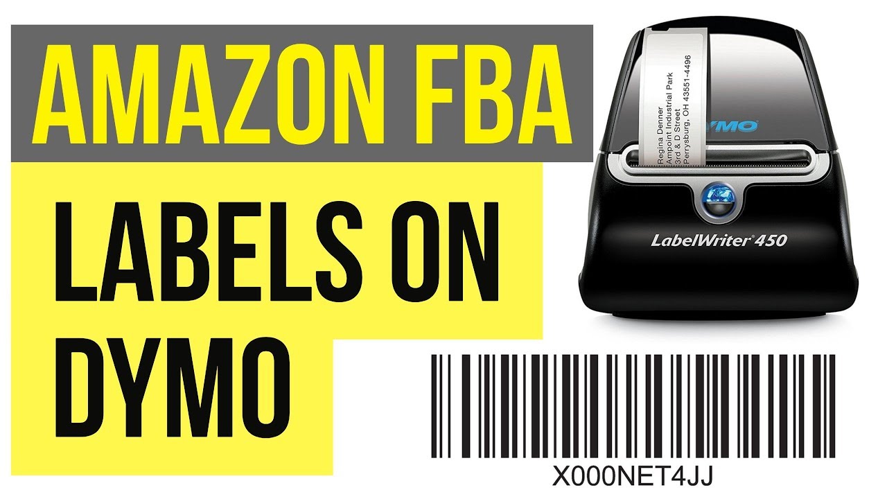 3 WAYS TO PRINT AMAZON FBA Labels on DYMO or ZEBRA Thermal Printers - Dymo Labelwriter 450 or XL