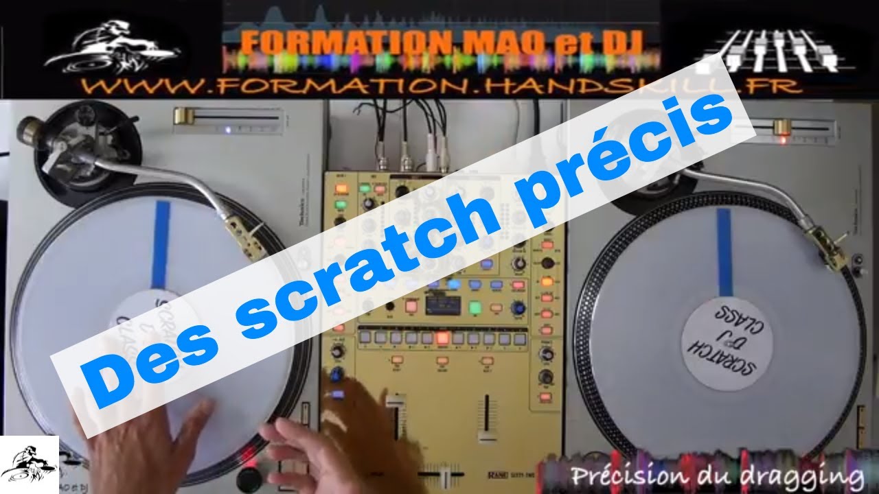 Cours de scratch : pour des scratch précis (la précision du dragging)