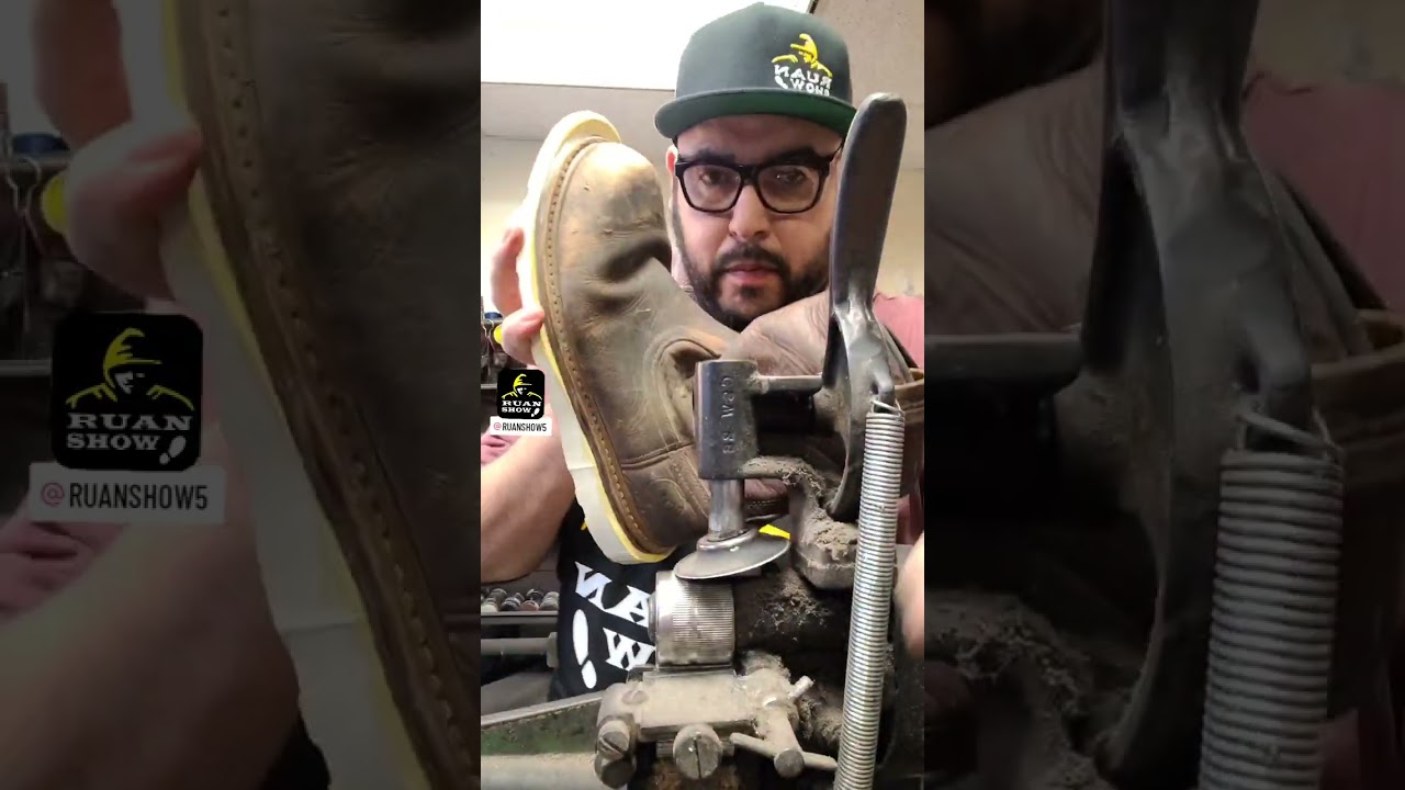 restauración de botas
