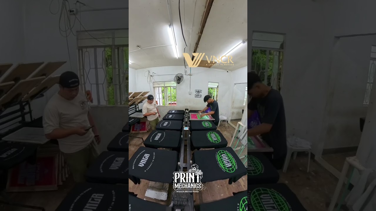 Silkscreen Printing 🇵🇭#printmechanics #screenlife #clothingbrand #Silkscreen #serigraphy #sablon