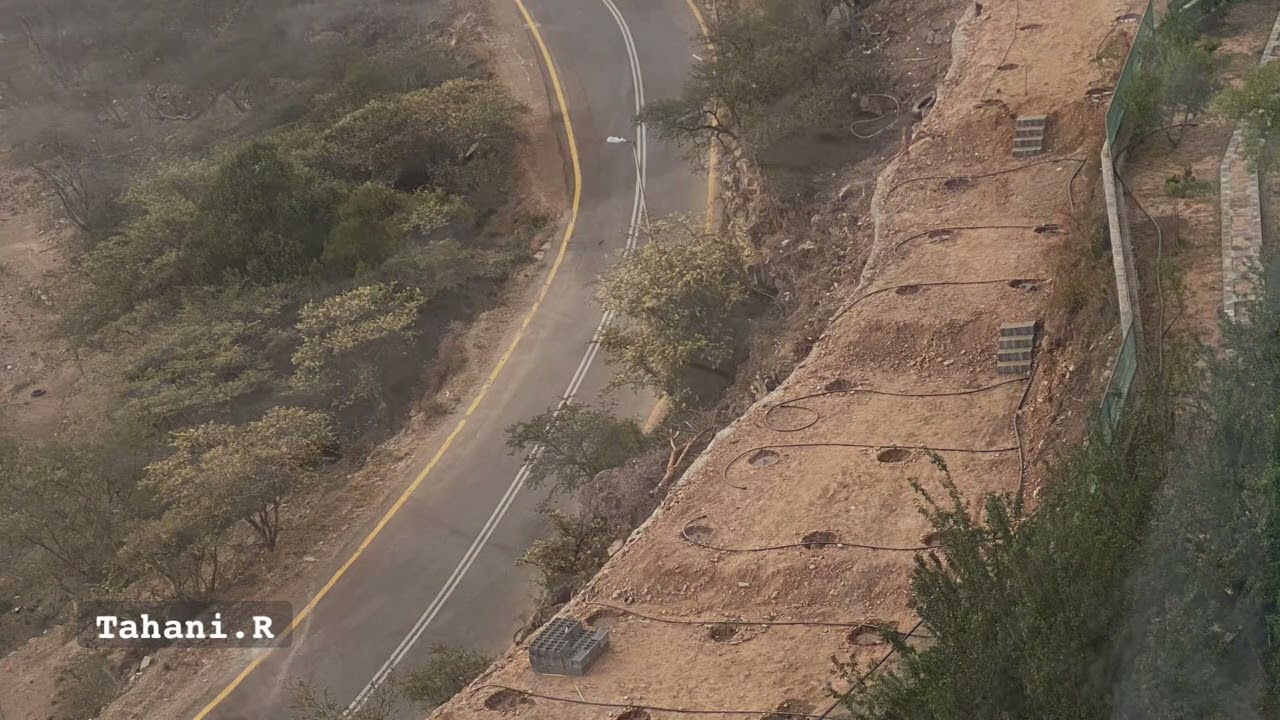 مشروع إعادة تأهيل المدرجات الزراعيه في الباحه بني ظبيان
