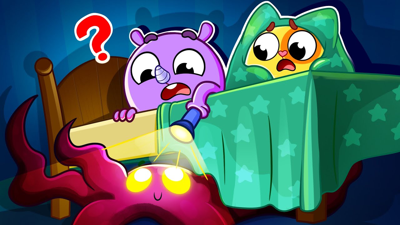Who’s Hiding Under the Bed? 👀 Bedtime Surprise! | Funny Kids Songs 😻🐨🐰🦁 And Nursery Rhymes