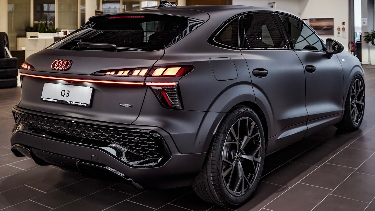 New 2026 Audi Q3 Sportback quattro - Exterior and Interior details