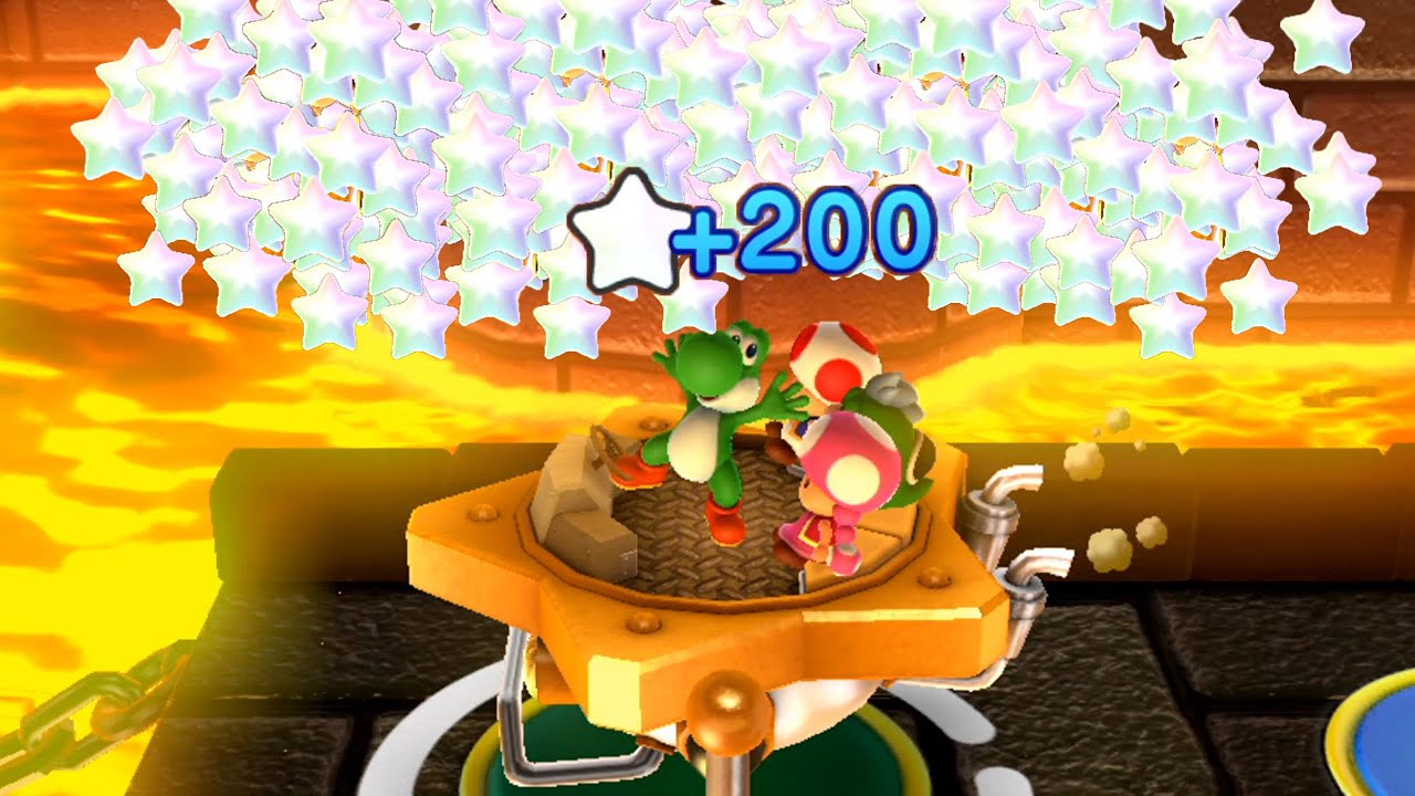 Mario Party 10 Mario Party - Toadette Vs Spike Vs Toad Vs Yoshi (Chaos Castle)