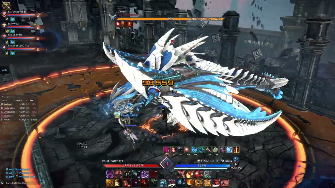 TERA classic EU - timescape normal (warrior tank pov)