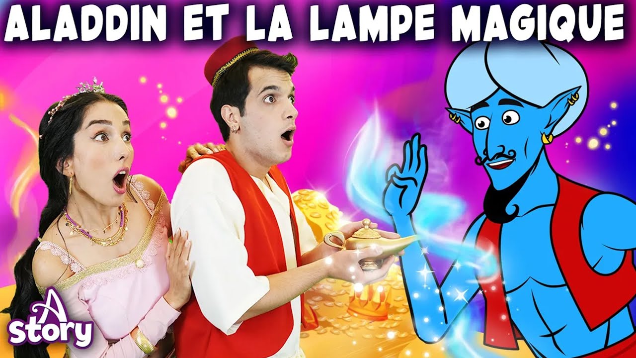 Aladdin Et La Lampe Magique + Princesse Rose Et L'oiseau D'or | A Story French