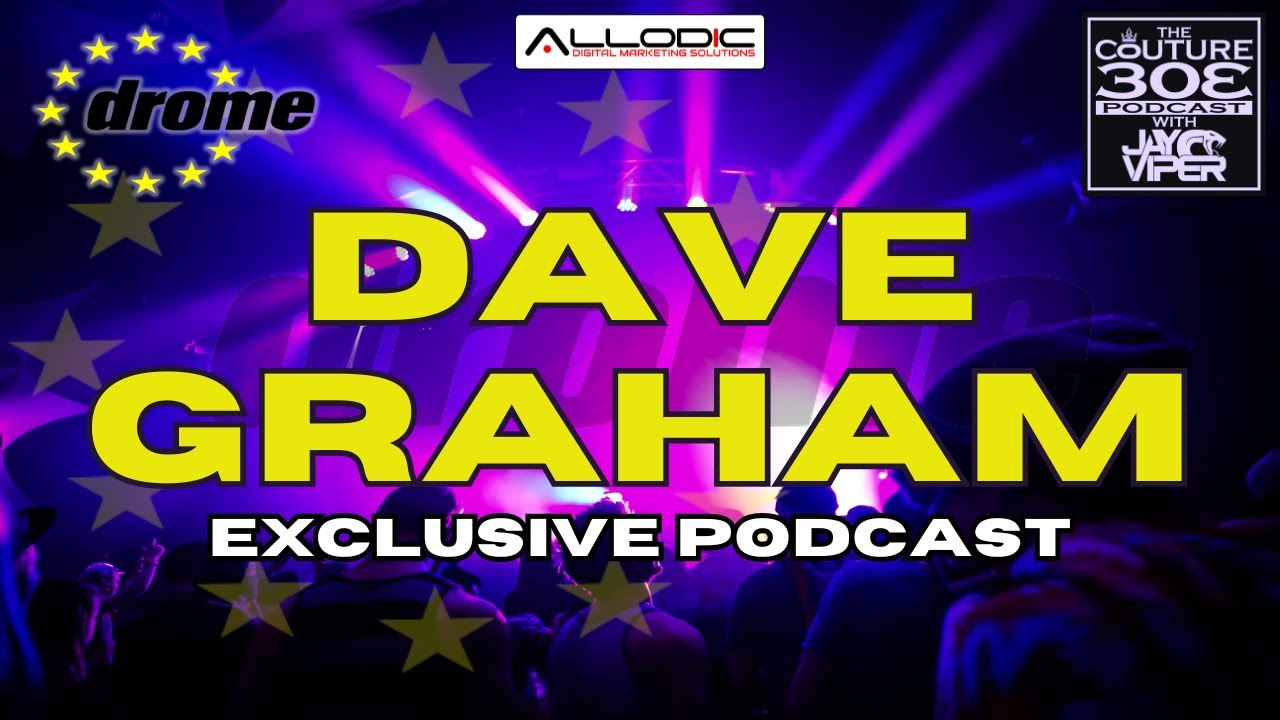 Exclusive podcast with Dj Dave Graham, Pleasuredrome & Club 051 legend Drome, Jay Viper Couture 303