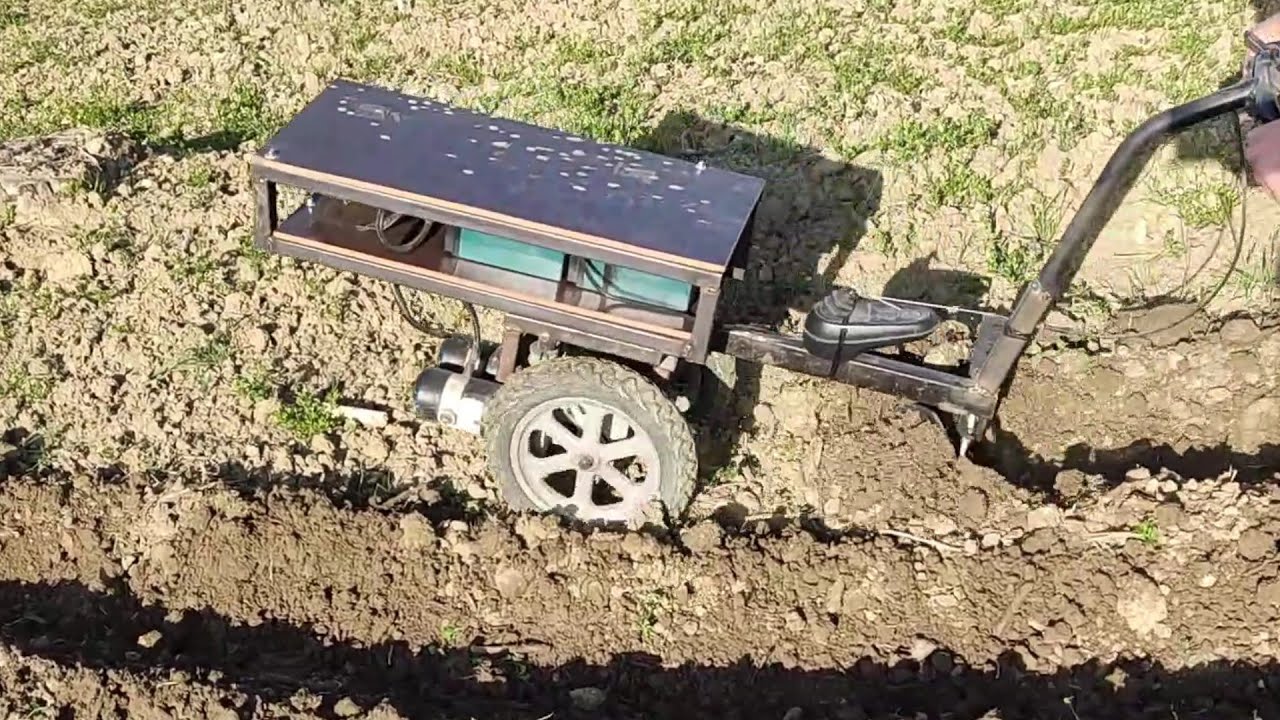 Изготовление мотыг с батарейным питанием, изготовление электрических мотыг ручной работы