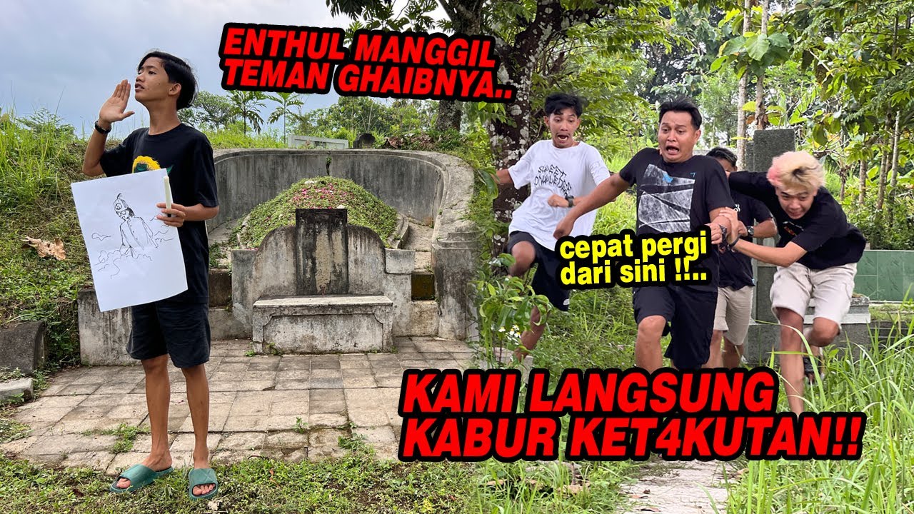TERNYATA ENTHUL PUNYA TEMEN GHAIB !! Pas dipanggil dateng beneran