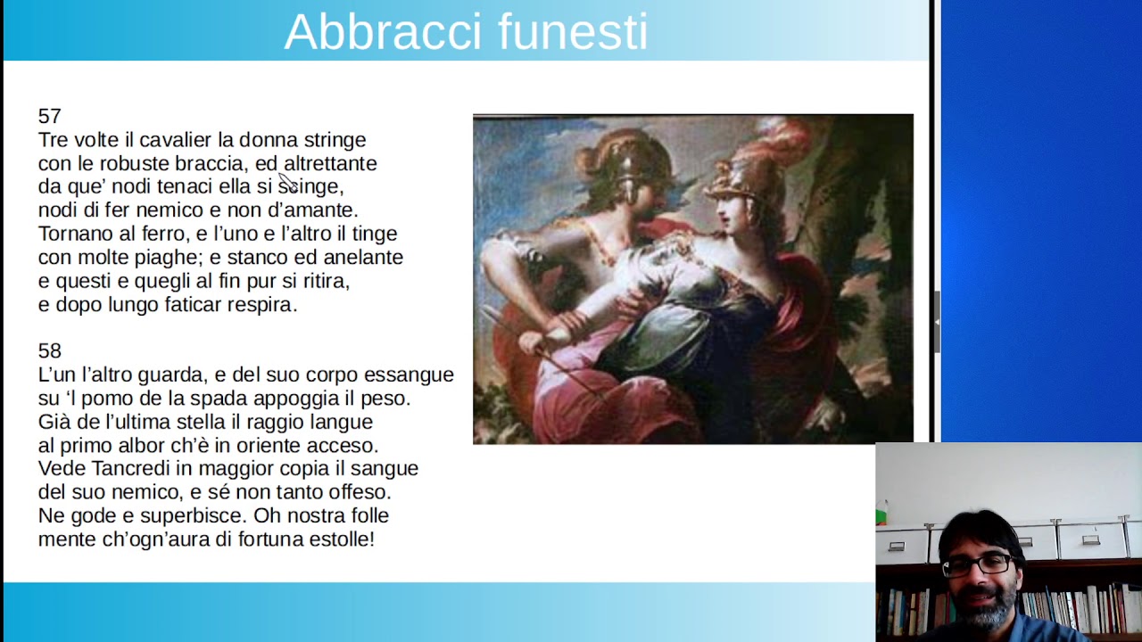 La morte di Clorinda (ovvero il duello fra Tancredi e Clorinda) - Gerusalemme liberata, canto XII