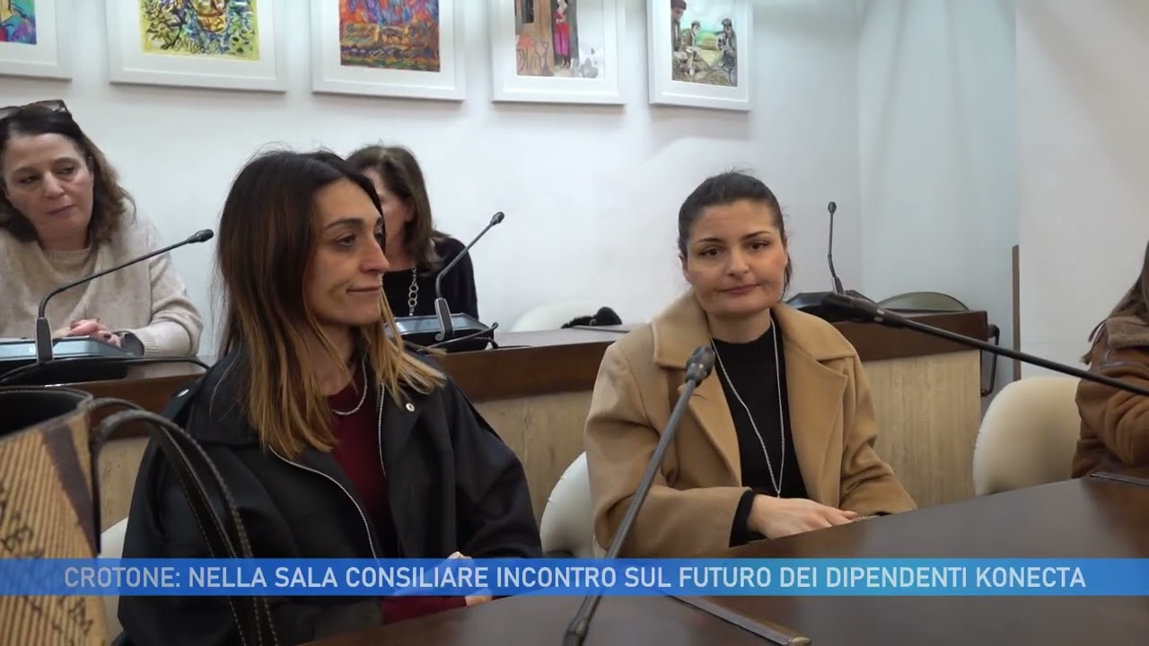 CROTONE: NELLA SALA CONSILIARE INCONTRO SUL FUTURO DEI DIPENDENTI KONECTA
